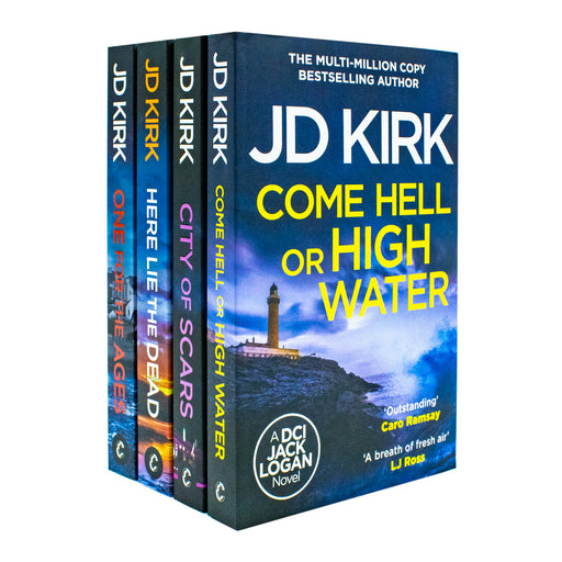 DCI Logan Crime Thrillers book Series 13-16 Collection 4 Books Set by JD Kirk - The Book Bundle
