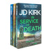 DCI Logan Crime Thrillers 3 Books Collection Set by JD Kirk Books (17-19) (In Service of Death, Where the Pieces Lie, A Dead Man Walking) - The Book Bundle