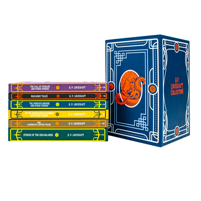 The H.P. Lovecraft 6 Book Hardback Collection: Macrabre Tales, Stories of the Dreamlands, The Randolph Carter Tales,The Call of Cthulhu & Other Stories - The Book Bundle