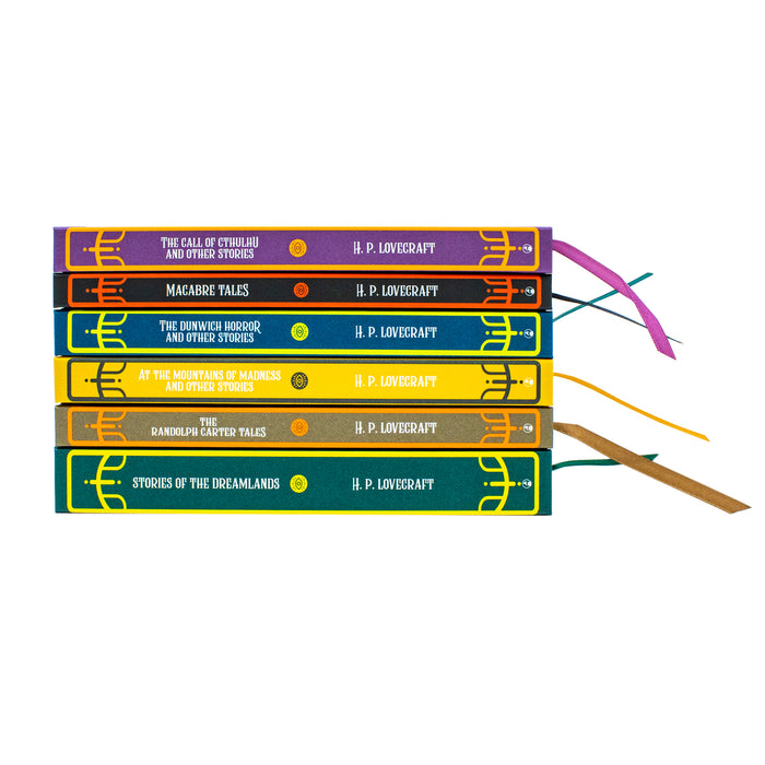 The H.P. Lovecraft 6 Book Hardback Collection: Macrabre Tales, Stories of the Dreamlands, The Randolph Carter Tales,The Call of Cthulhu & Other Stories - The Book Bundle