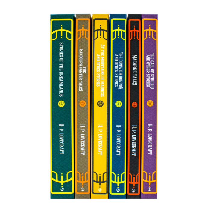 The H.P. Lovecraft 6 Book Hardback Collection: Macrabre Tales, Stories of the Dreamlands, The Randolph Carter Tales,The Call of Cthulhu & Other Stories - The Book Bundle