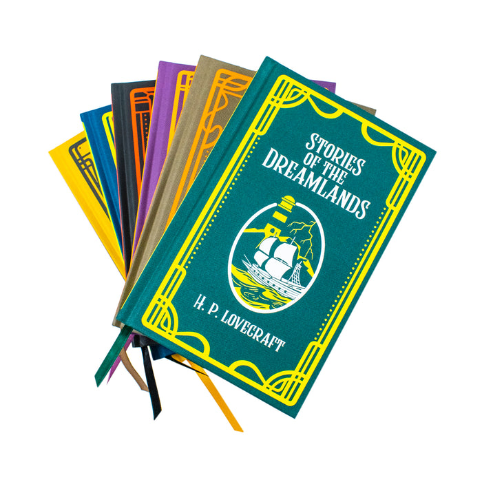 The H.P. Lovecraft 6 Book Hardback Collection: Macrabre Tales, Stories of the Dreamlands, The Randolph Carter Tales,The Call of Cthulhu & Other Stories - The Book Bundle