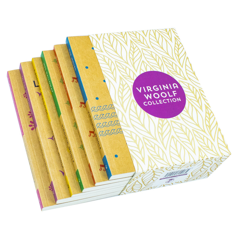 The Virginia Woolf Collection 6 Books set (A Room Of One's Own, Mrs Dalloway, Between The Acts) - The Book Bundle