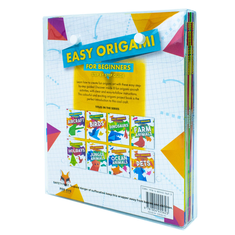 Step By Step Guide To Easy Origami For Beginners 8 Books Collection Set - The Book Bundle