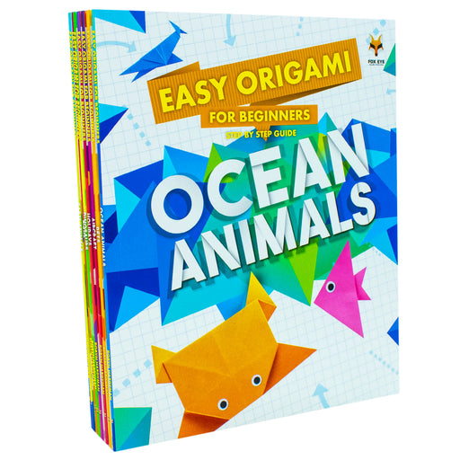 Step By Step Guide To Easy Origami For Beginners 8 Books Collection Set - The Book Bundle