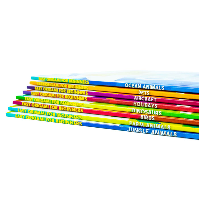 Step By Step Guide To Easy Origami For Beginners 8 Books Collection Set - The Book Bundle