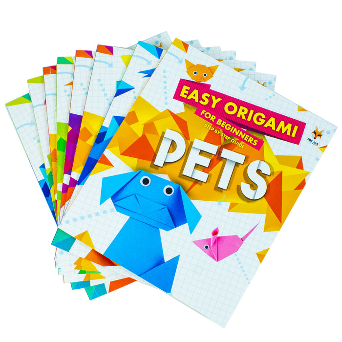 Step By Step Guide To Easy Origami For Beginners 8 Books Collection Set - The Book Bundle