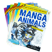 Step By Step Guide How To Draw Manga and Anime For Beginners 6 Books Collection Set - The Book Bundle