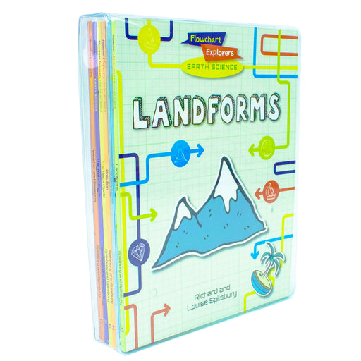 Flowchart Explorers Earth Science STEM 6 Geography Science Books Collection Set - The Book Bundle