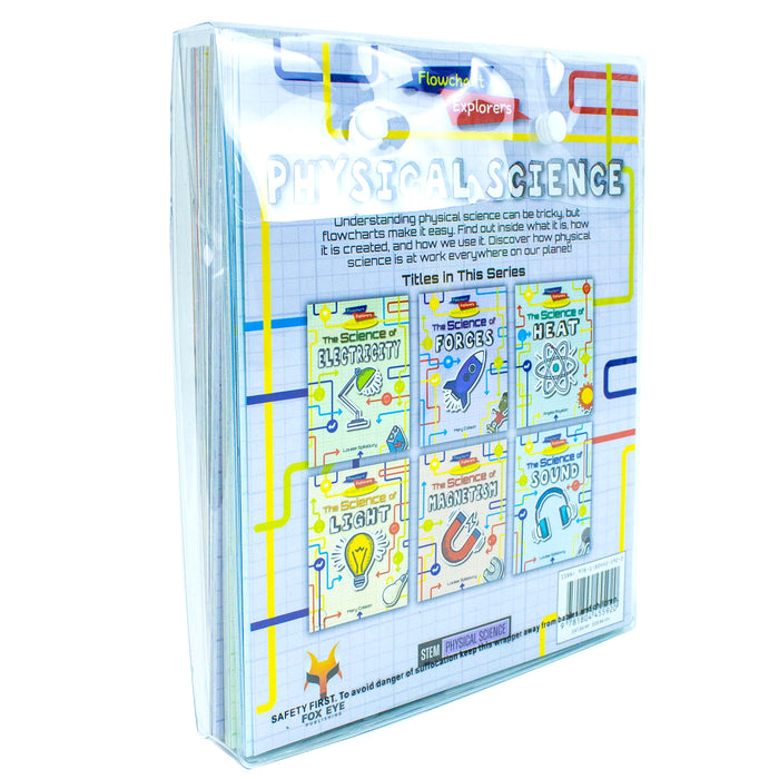 Flowchart Explorers Physical Science STEM 6 Science Books Collection Set - The Book Bundle