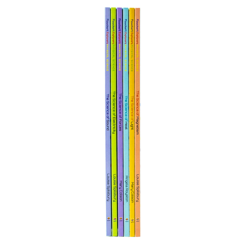 Flowchart Explorers Physical Science STEM 6 Science Books Collection Set - The Book Bundle