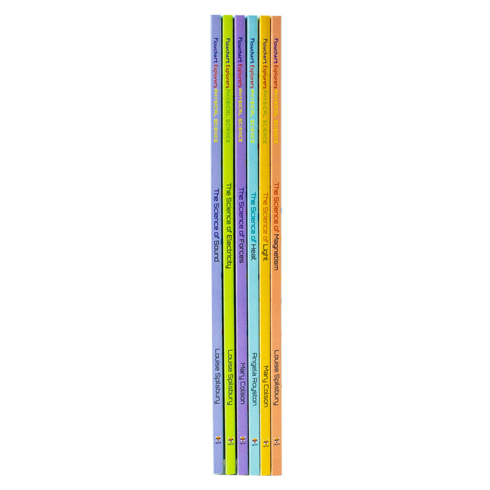 Flowchart Explorers Physical Science STEM 6 Science Books Collection Set - The Book Bundle