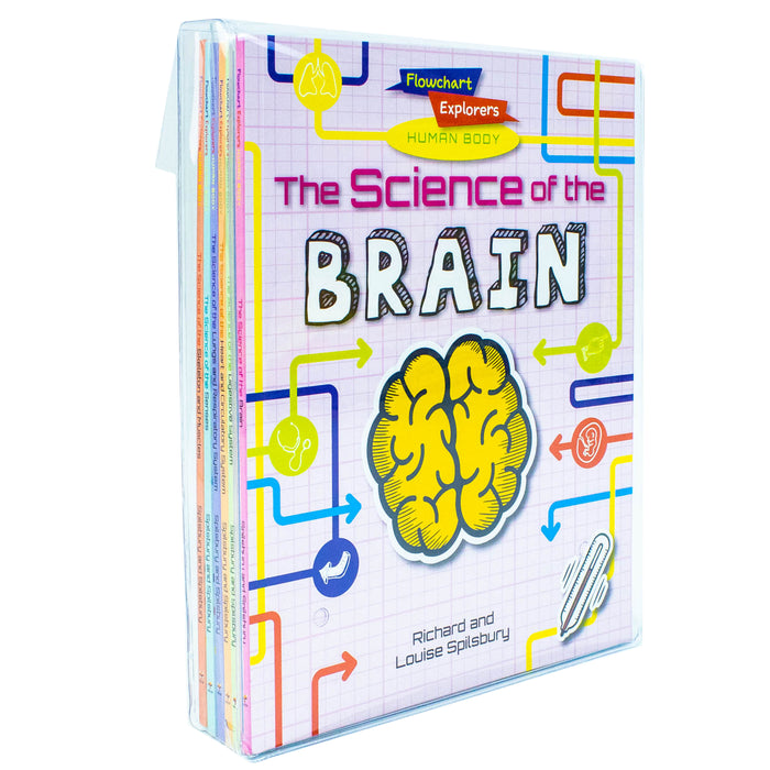 Flowchart Explorers Human Body STEM 6 Science Books Collection Set - The Book Bundle