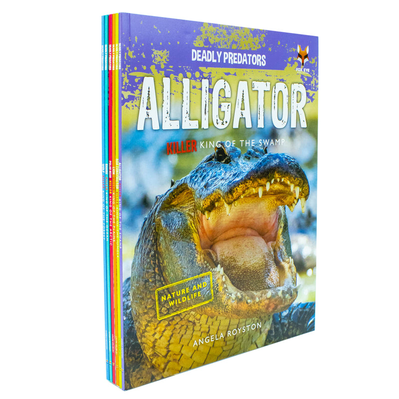 Deadly Predators Killer Kings of the Animal Kingdom 6 Books Collection Set - The Book Bundle