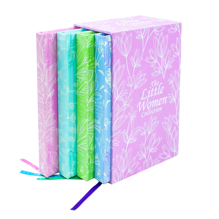 The Little Women 4 Hardback Books Collection Set (Little Women, Jo's Boys, Little Men, Good Wives) - The Book Bundle