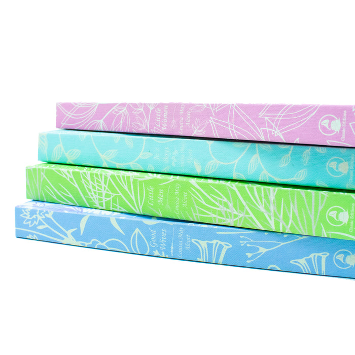 The Little Women 4 Hardback Books Collection Set (Little Women, Jo's Boys, Little Men, Good Wives) - The Book Bundle