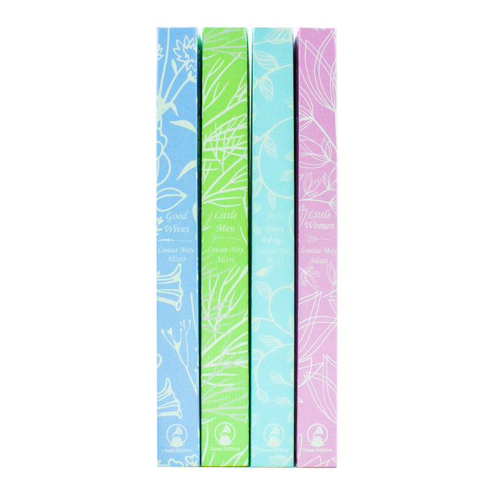 The Little Women 4 Hardback Books Collection Set (Little Women, Jo's Boys, Little Men, Good Wives) - The Book Bundle