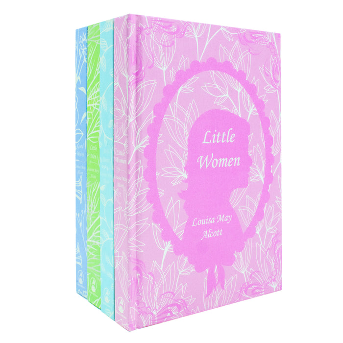 The Little Women 4 Hardback Books Collection Set (Little Women, Jo's Boys, Little Men, Good Wives) - The Book Bundle