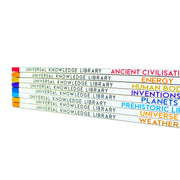 Universal Knowledge Library Science and History 8 Volumes Book Collection Set - The Book Bundle