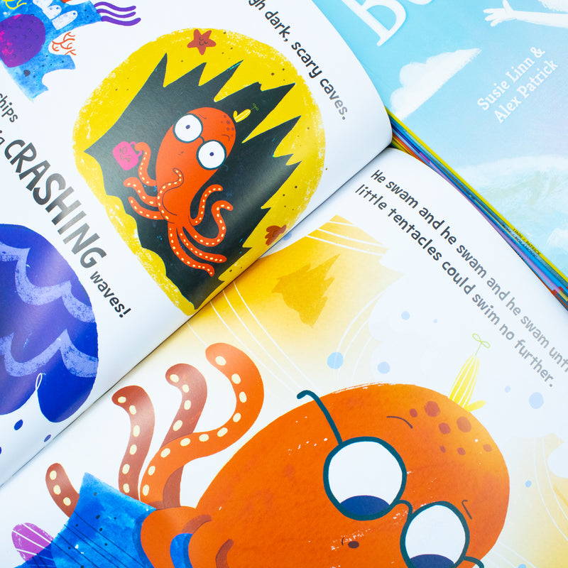 Let's Talk About Our Behaviour and Feelings 10 Illustrated Stories Books Collection Set - The Book Bundle