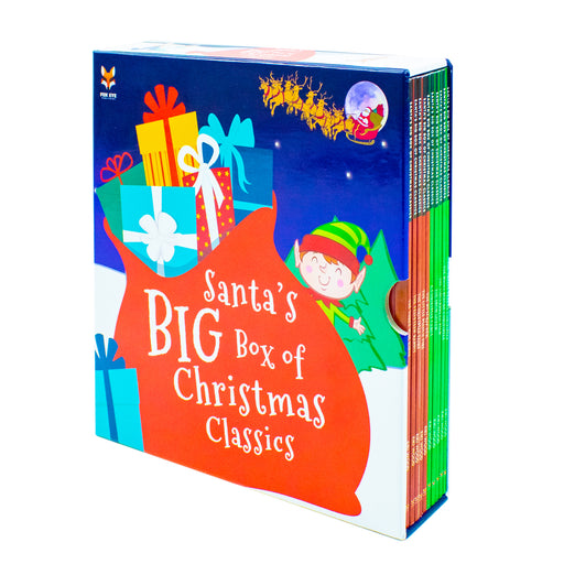 Santa's Big Box of Christmas Classics 10 Book Collection Set (A Christmas Carol) - The Book Bundle