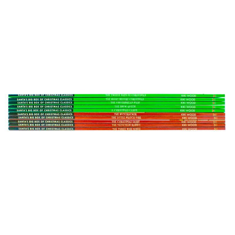 Santa's Big Box of Christmas Classics 10 Book Collection Set (A Christmas Carol) - The Book Bundle