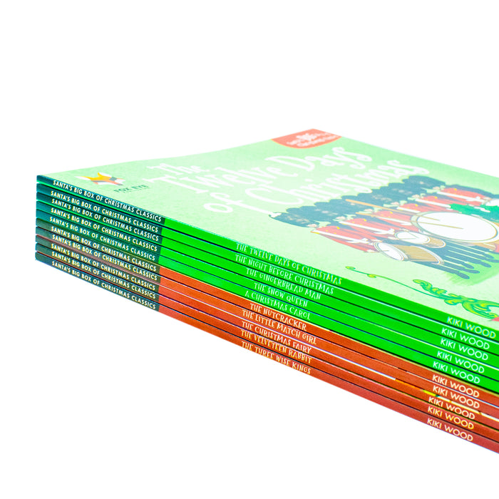 Santa's Big Box of Christmas Classics 10 Book Collection Set (A Christmas Carol) - The Book Bundle