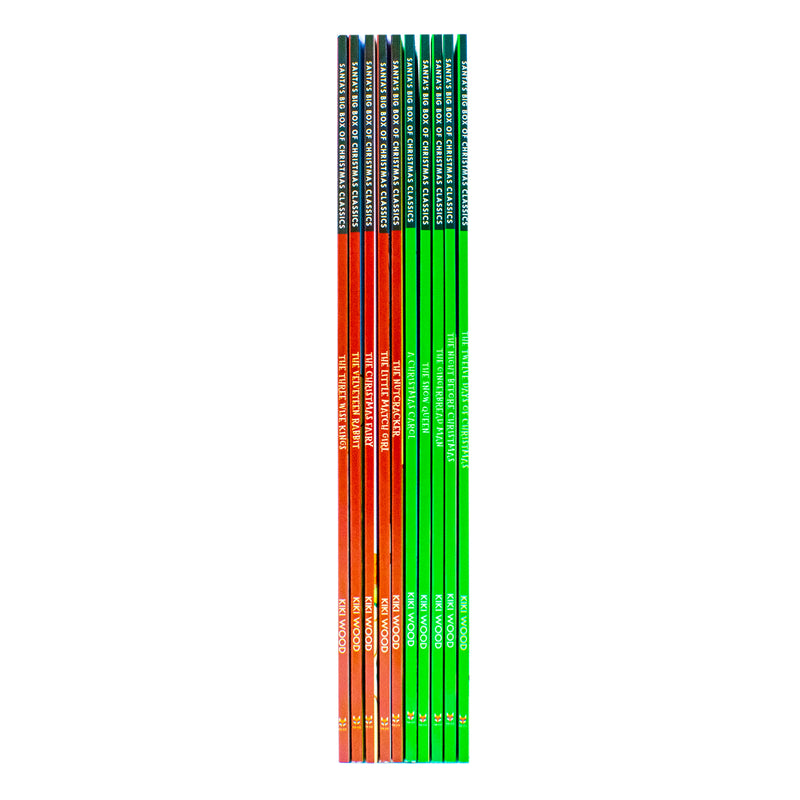 Santa's Big Box of Christmas Classics 10 Book Collection Set (A Christmas Carol) - The Book Bundle