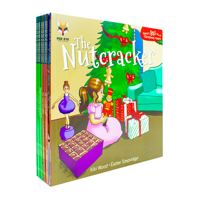 Santa's Big Box of Christmas Classics 10 Book Collection Set (A Christmas Carol) - The Book Bundle