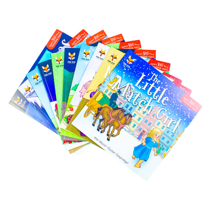 Santa's Big Box of Christmas Classics 10 Book Collection Set (A Christmas Carol) - The Book Bundle