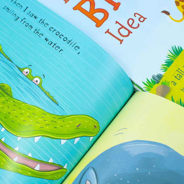 A Day at the Zoo 10 Animal Stories Illustrated Picture Flats Book Collection: (Animal Magic) - The Book Bundle