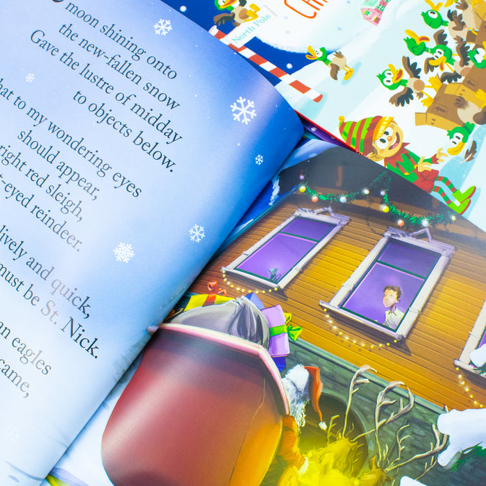 Santa's Big Pack of Christmas Stories 10 Book Collection (Christas Carol) - The Book Bundle