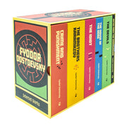Complete Collection of Fyodor Dostoevsky 6 Hardback Books Box Set - The Book Bundle