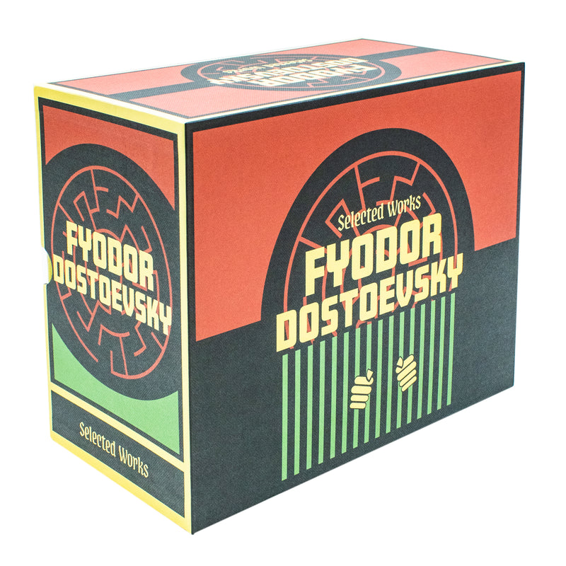 Complete Collection of Fyodor Dostoevsky 6 Hardback Books Box Set - The Book Bundle