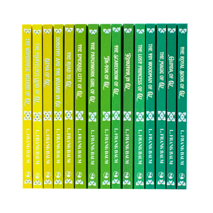 The Wizard of Oz 15 Books Collection Set By L. Frank Baum The Royal Book of Oz, Glinda of Oz - The Book Bundle