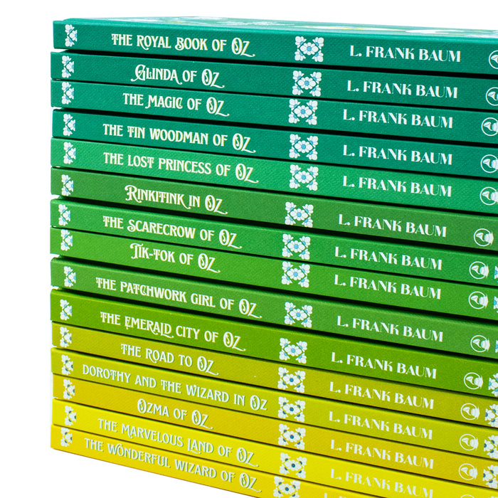 The Wizard of Oz 15 Books Collection Set By L. Frank Baum The Royal Book of Oz, Glinda of Oz - The Book Bundle