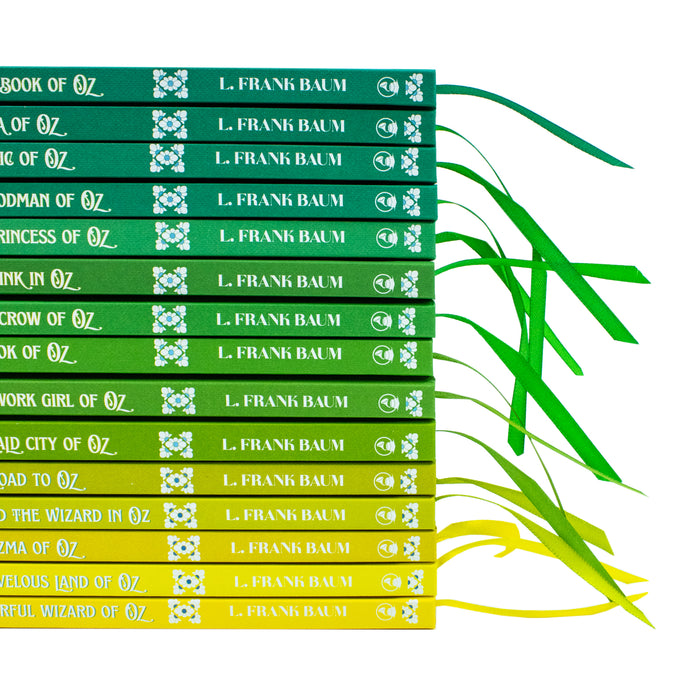 The Wizard of Oz 15 Books Collection Set By L. Frank Baum The Royal Book of Oz, Glinda of Oz - The Book Bundle