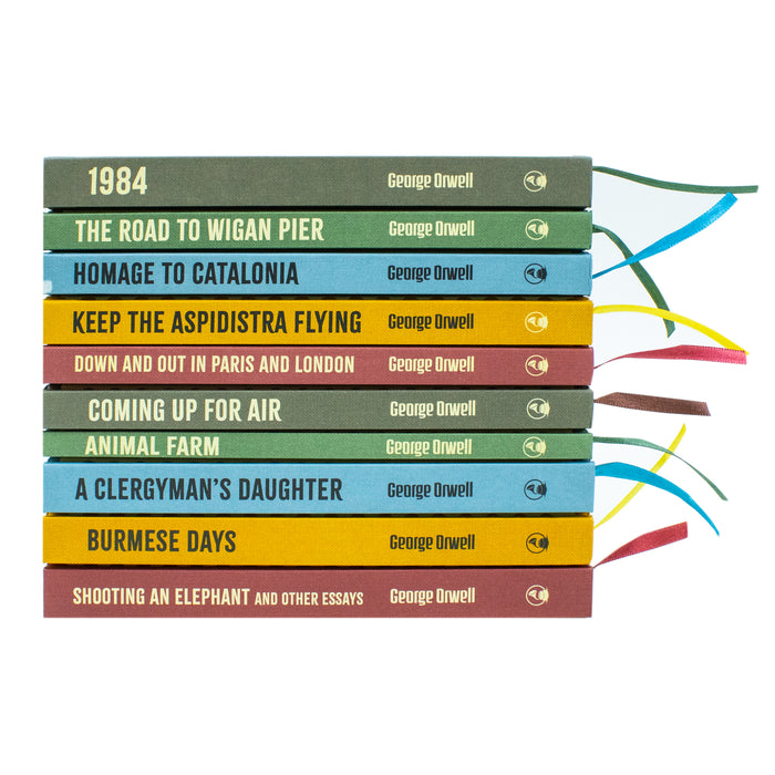 The Greatest Works Of George Orwell 10 Books Collection Box Set - Hardcover - The Book Bundle