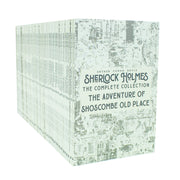 Sherlock Holmes The Complete Short Stories Collection 56 Books Set (A Scandal) - The Book Bundle