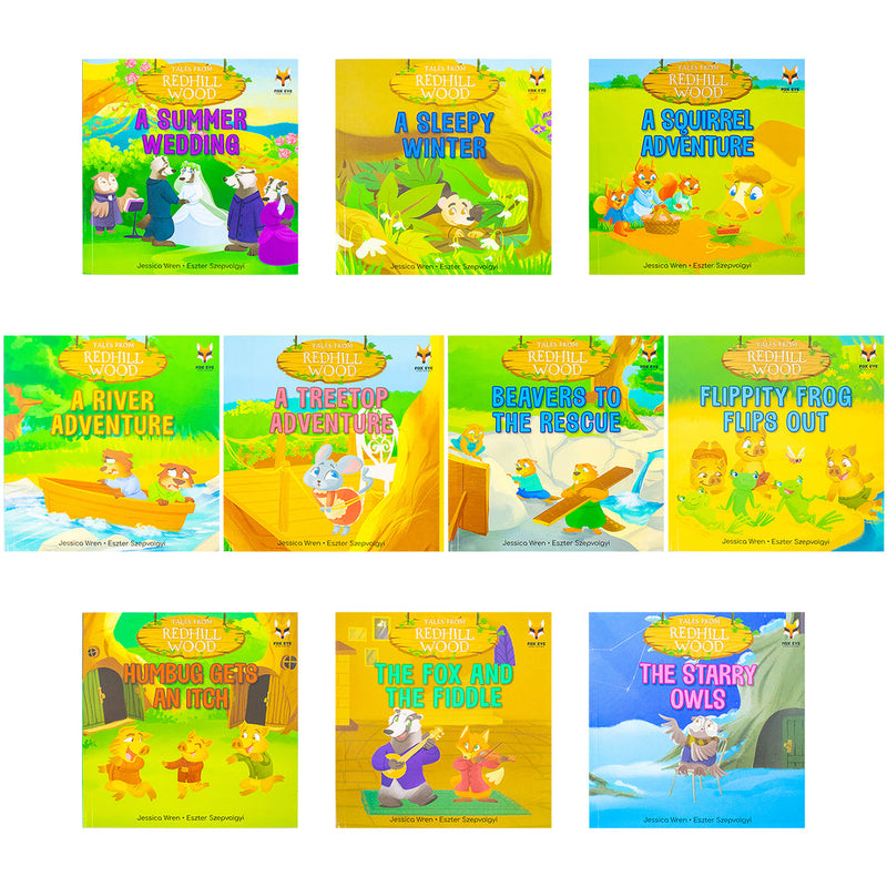 Tales from Redhill Wood 10 Books Collection Set - Fiction - Paperback