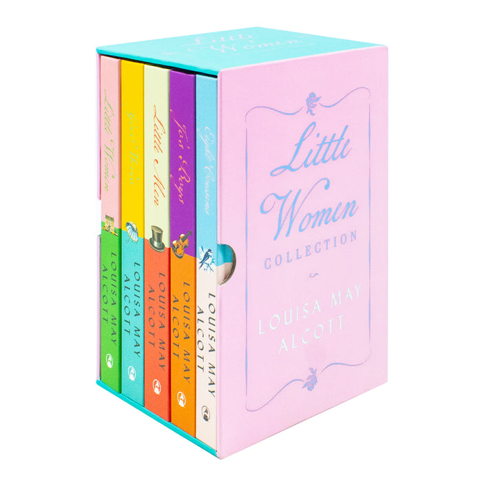 Little Women 5 Hardback Book Collection Set (Little Women, Good Wives, Little Men, Jo's Boys, Eight Cousins) - The Book Bundle