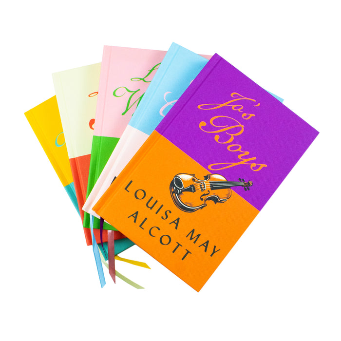Little Women 5 Hardback Book Collection Set (Little Women, Good Wives, Little Men, Jo's Boys, Eight Cousins) - The Book Bundle