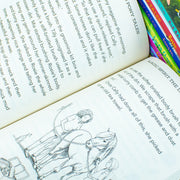 Set of eight Pippa Funnell Pony Tales books by Zephyr Ltd, featuring colorful covers with ponies and characters from the series.
