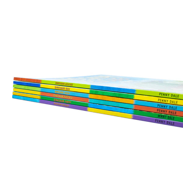 Penny Dale's Dinosaurs Series 6 Books Set With a Free Stories Audio Book! - The Book Bundle
