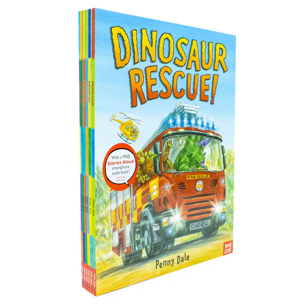 Penny Dale's Dinosaurs Series 6 Books Set With a Free Stories Audio Book! - The Book Bundle