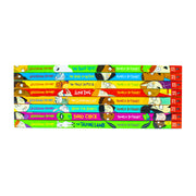 Set of eight Wigglesbottom Primary Series books by Pamela Butchart, including The Toilet Ghost, published by Nosy Crow Ltd.