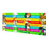 Wigglesbottom Primary Series 8 books collection by Pamela Butchart, featuring colorful covers and illustrations.
