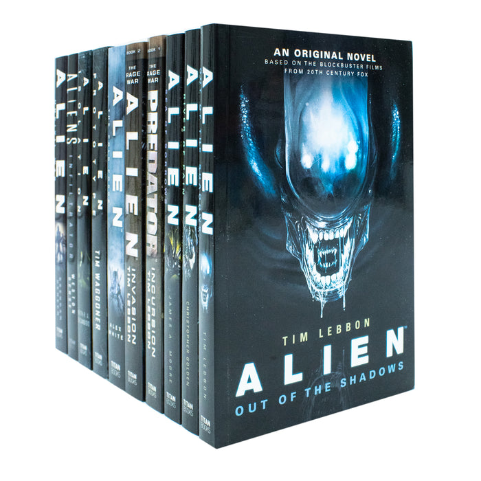 Alien Series Collection 10 Books Set by Brendan Deneen (Out of the Shadows, Sea of Soccows) - The Book Bundle