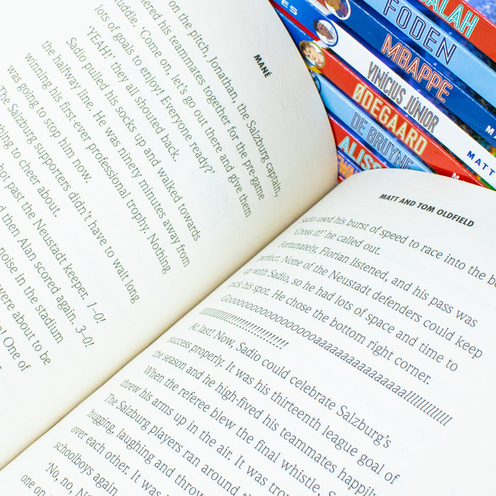 Ultimate Football Heroes Series 10 Books Collection Set By Matt and Tom Oldfield (New Set 2) - The Book Bundle
