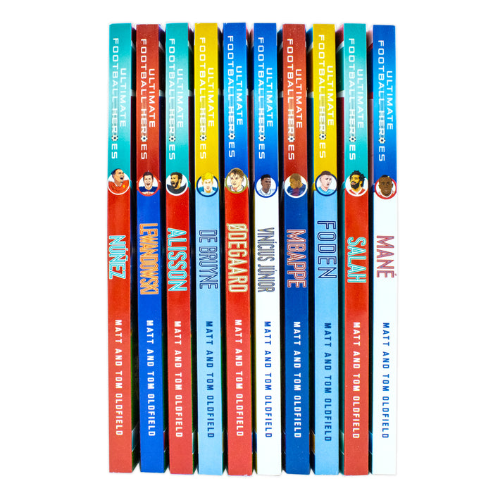 Ultimate Football Heroes Series 10 Books Collection Set By Matt and Tom Oldfield (New Set 2) - The Book Bundle